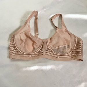 NEW VS unlined plunge bra wired 34D womens